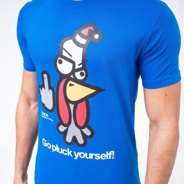 Xplicit Mens Bad Turkey Christmas T-Shirt