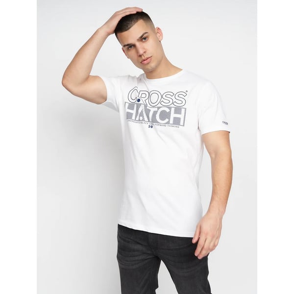 Crosshatch Mens Raynen T-Shirt (Pack of 2)