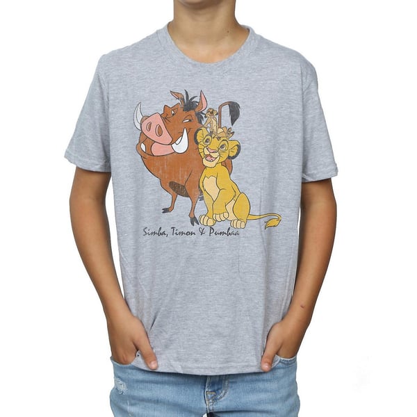 The Lion King Boys Classic Simba Timon & Pumba T-Shirt