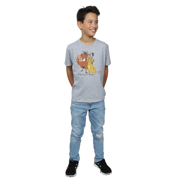 The Lion King Boys Classic Simba Timon & Pumba T-Shirt