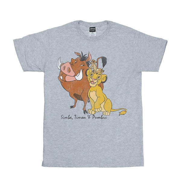 The Lion King Boys Classic Simba Timon & Pumba T-Shirt