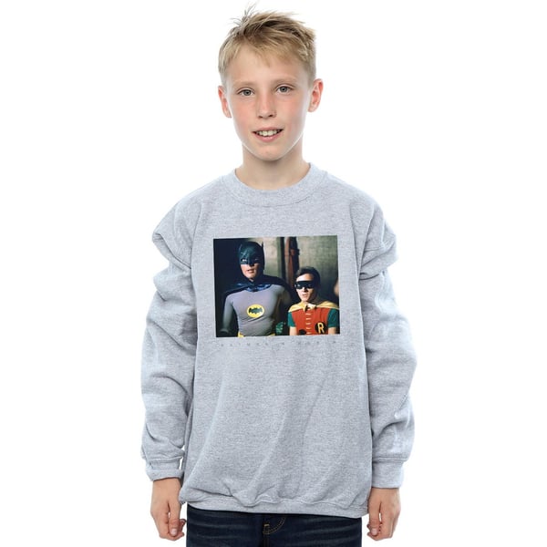 DC Comics Boys Batman TV Series Dynamic Duo Photograph Sweatshirt