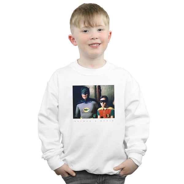 DC Comics Boys Batman TV Series Dynamic Duo Photograph Sweatshirt
