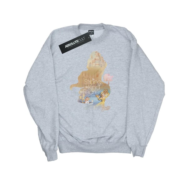 Disney Princess Womens/Ladies Belle Filled Silhouette Sweatshirt