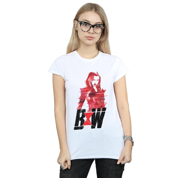 Marvel Womens/Ladies Black Widow Movie Logo Artwork Cotton T-Shirt