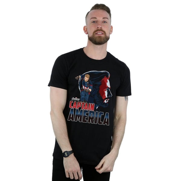 Avengers Infinity War Mens Captain America T-Shirt