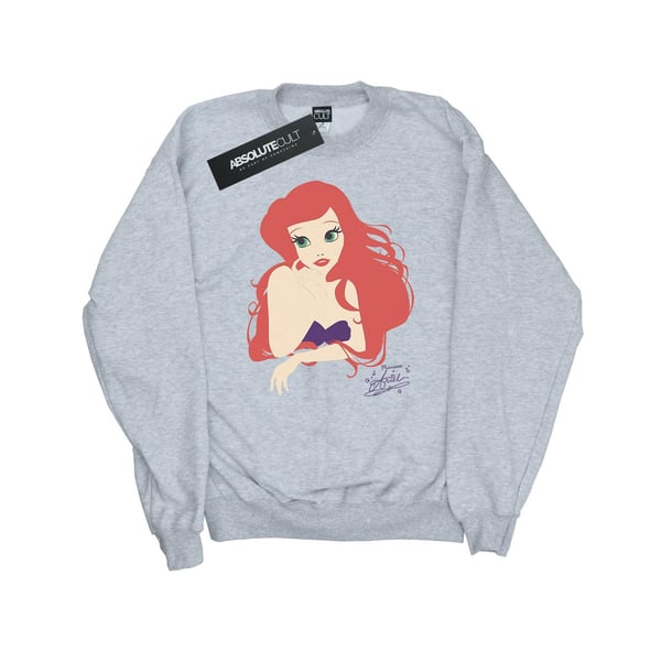 Disney Princess Womens/Ladies Ariel Silhouette Sweatshirt