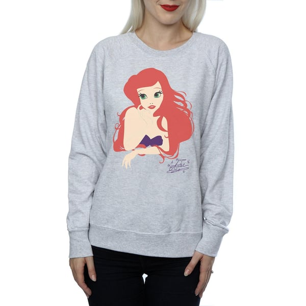 Disney Princess Womens/Ladies Ariel Silhouette Sweatshirt