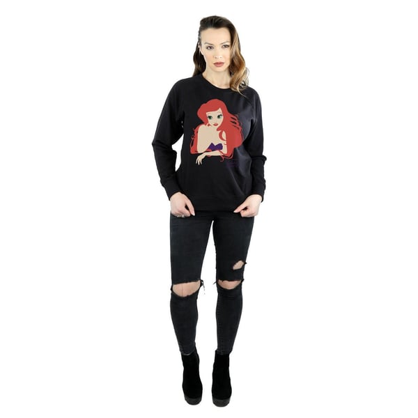 Disney Princess Womens/Ladies Ariel Silhouette Sweatshirt