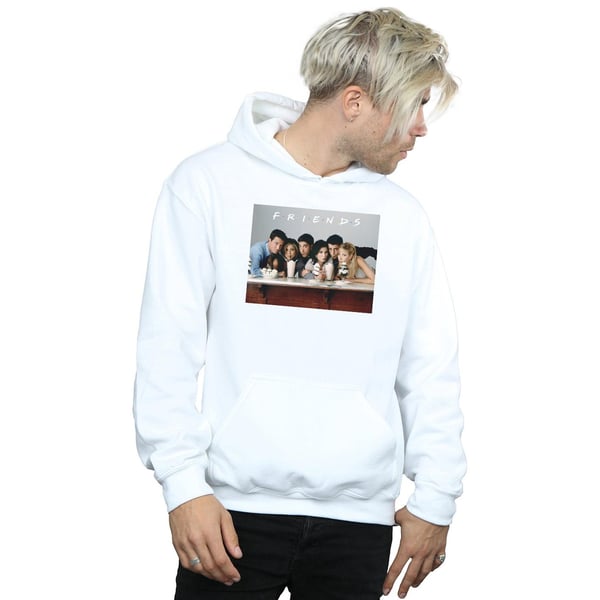 Friends Mens Group Photo Milkshakes Hoodie