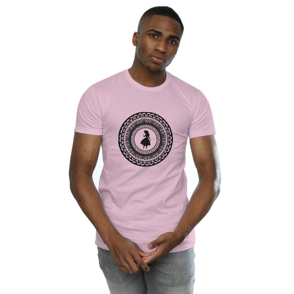 Disney Mens Alice In Wonderland Circle T-Shirt