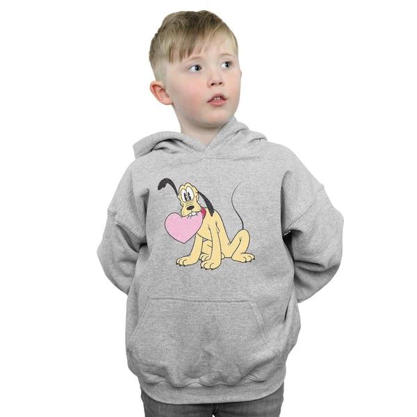 Disney Boys Pluto Love Heart Hoodie