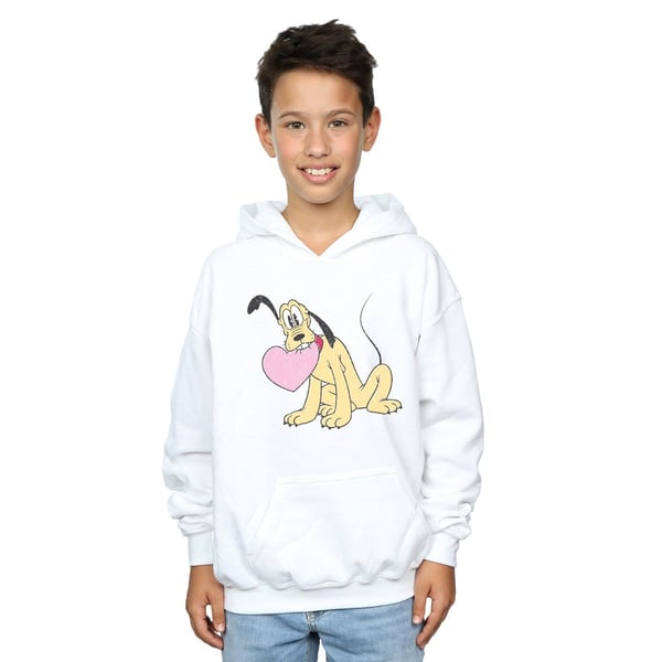 Disney Boys Pluto Love Heart Hoodie