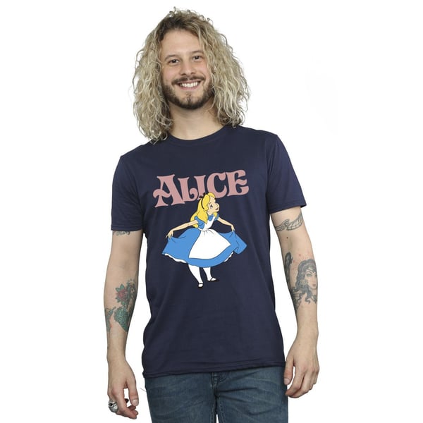 Disney Mens Alice In Wonderland Take A Bow T-Shirt