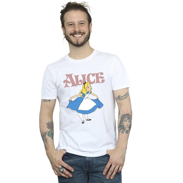 Disney Mens Alice In Wonderland Take A Bow T-Shirt