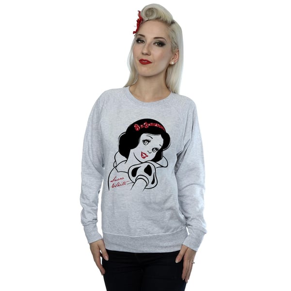 Disney Princess Womens/Ladies Snow White Glitter Sweatshirt