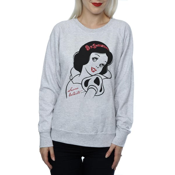 Disney Princess Womens/Ladies Snow White Glitter Sweatshirt