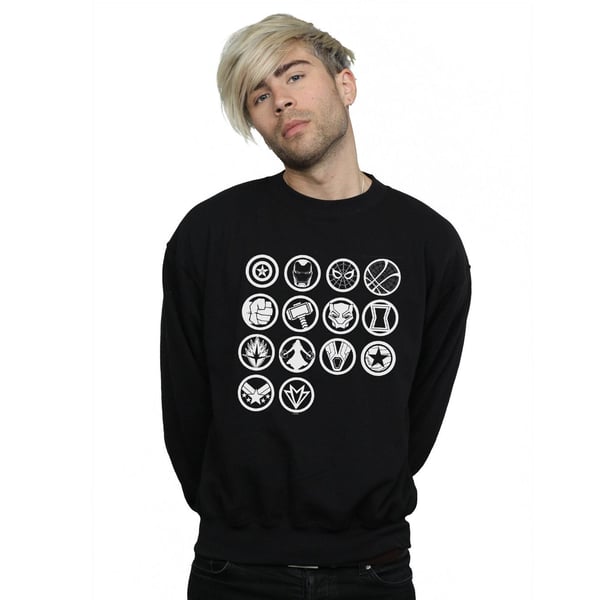 Marvel Mens Avengers Infinity War Icons Assemble Sweatshirt
