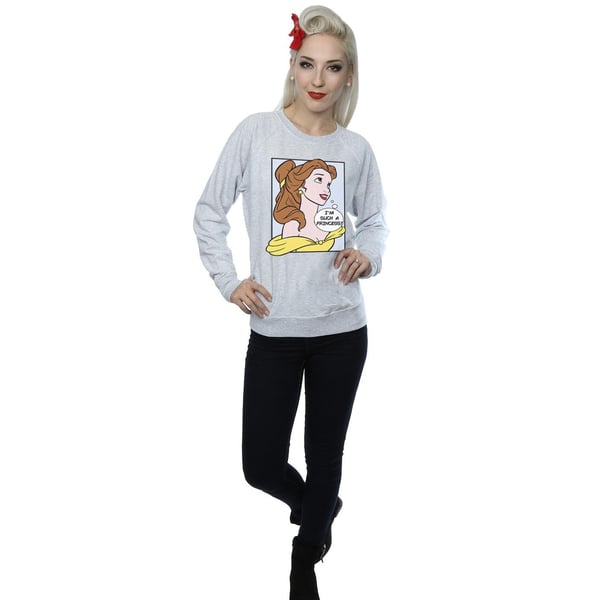 Disney Princess Womens/Ladies Belle Pop Art Sweatshirt