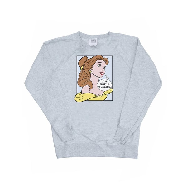 Disney Princess Womens/Ladies Belle Pop Art Sweatshirt Disney Princess Womens/Ladies Belle Pop Art Sweatshirt
