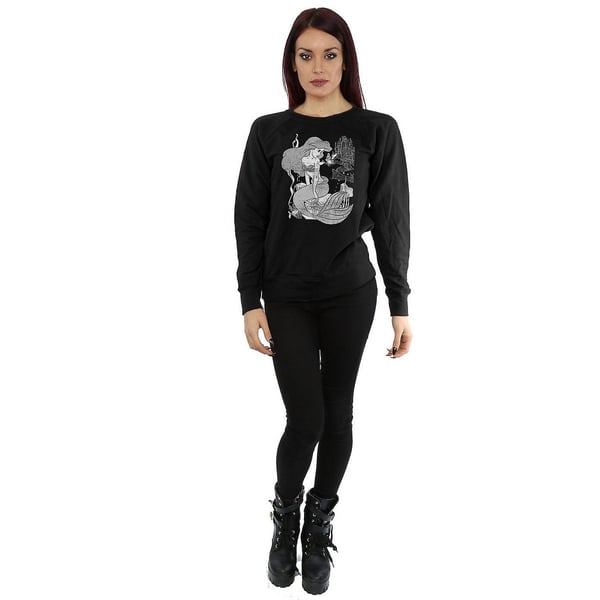 The Little Mermaid Womens/Ladies Cotton Sweatshirt