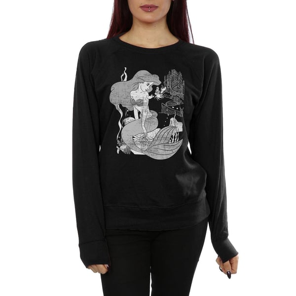 The Little Mermaid Womens/Ladies Cotton Sweatshirt
