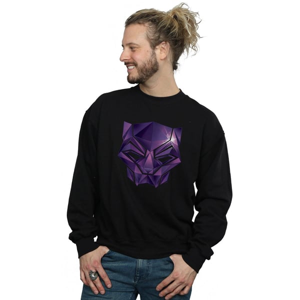 Marvel Mens Avengers Infinity War Black Panther Geometric Sweatshirt