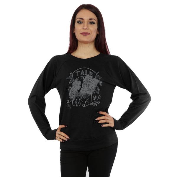Disney Womens/Ladies Beauty And The Beast Tale As Old As Time Sweatshirt