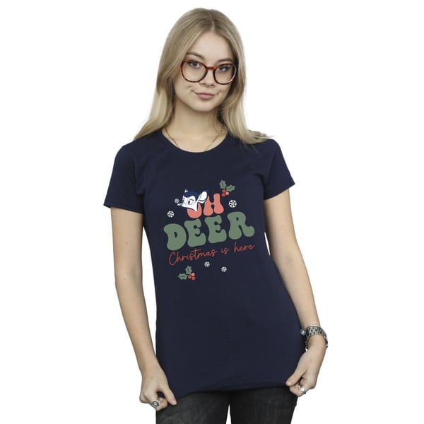 Disney Womens/Ladies Bambi Oh Deer Cotton T-Shirt