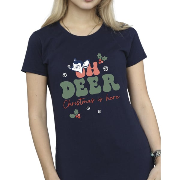 Disney Womens/Ladies Bambi Oh Deer Cotton T-Shirt