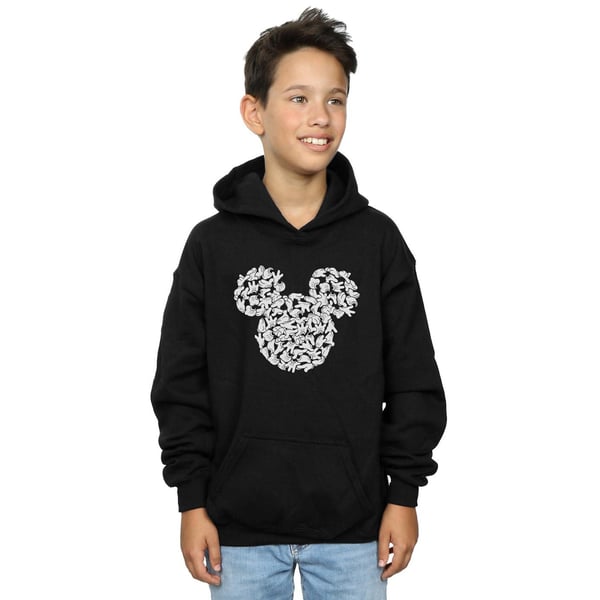Disney Boys Mickey Mouse Head Of Hands Hoodie
