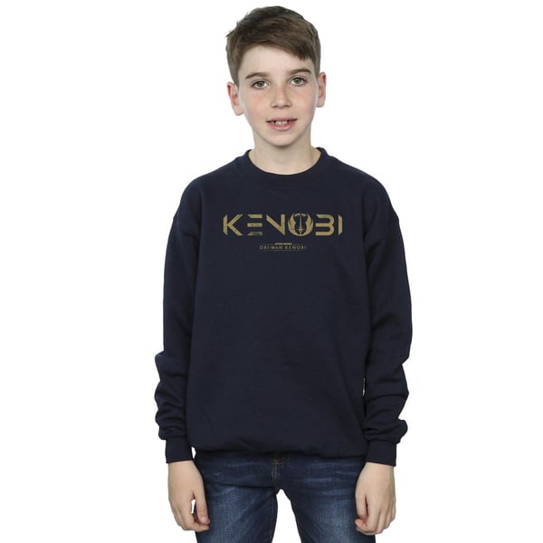 Star Wars Boys Obi-Wan Kenobi Logo Sweatshirt