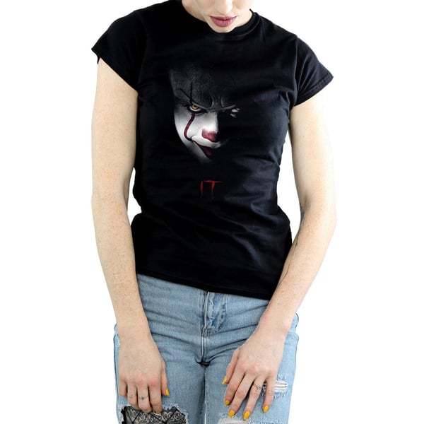 It Naisten Pennywise Stare -puuvillapaita
