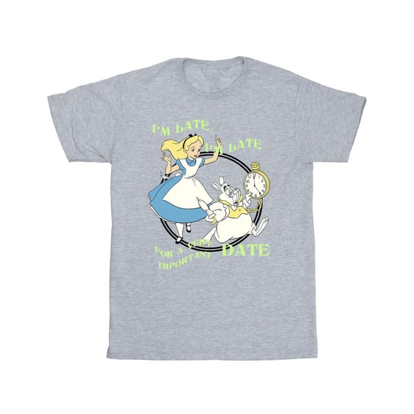 Disney Mens Alice In Wonderland I´m Late T-Shirt