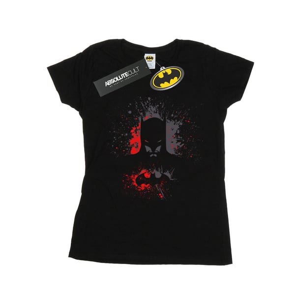 DC Comics Womens/Ladies Batman Splash Cotton T-Shirt