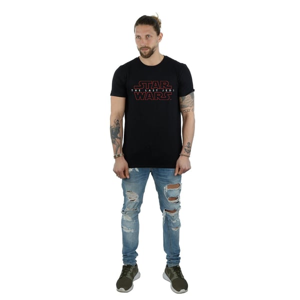 Star Wars: The Last Jedi Mens Logo Cotton T-Shirt