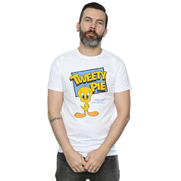 Looney Tunes Mens Classic Tweety Cotton T-Shirt