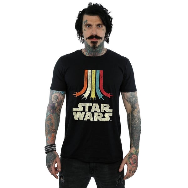 Star Wars Mens Rainbow Cotton T-Shirt