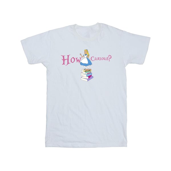 Disney Mens Alice In Wonderland How Curious T-Shirt
