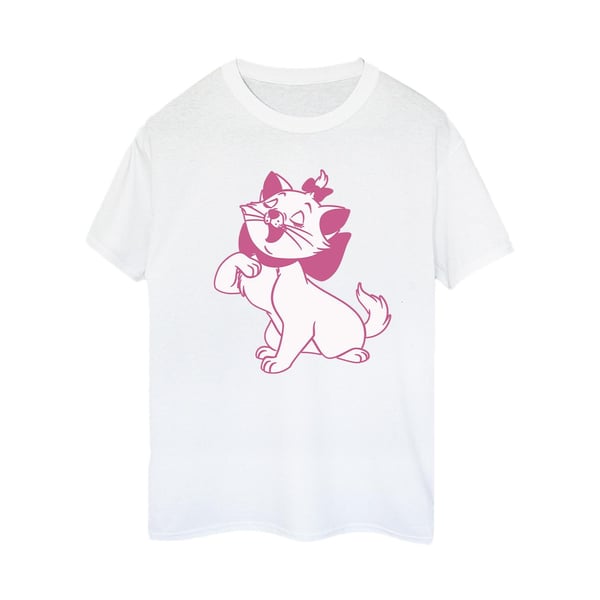 Disney Naiset/Neidit Aristocats Marie Puuvillainen Boyfriend T-paita