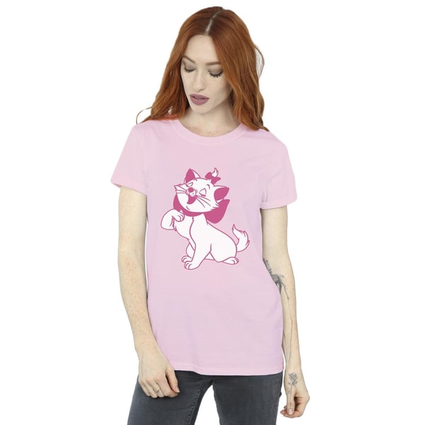 Disney Womens/Ladies The Aristocats Marie Cotton Boyfriend T-Shirt