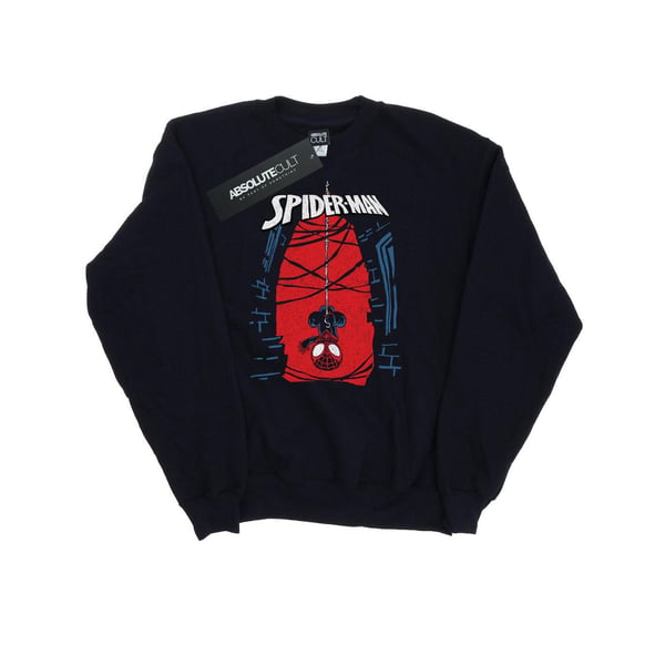 Marvel Womens/Ladies Spider-Man Hanging Sketch Sweatshirt