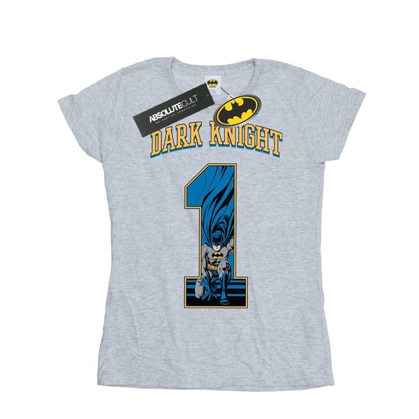DC Comics Womens/Ladies Batman Football Dark Knight Cotton T-Shirt