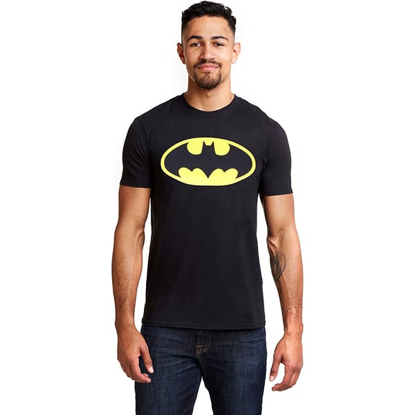 Batman Unisex Adult Logo T-Shirt