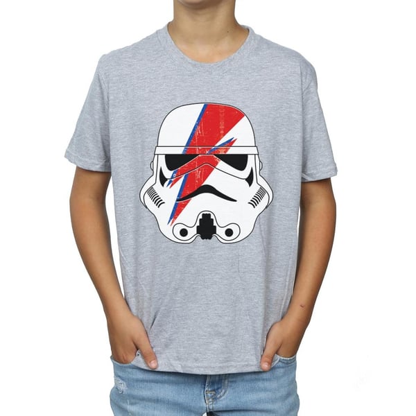 Star Wars Boys Glam Stormtrooper Lightning Bolt Cotton T-Shirt