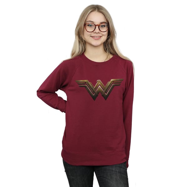 DC Comics Womens/Ladies Wonder Woman Logo Sweatshirt