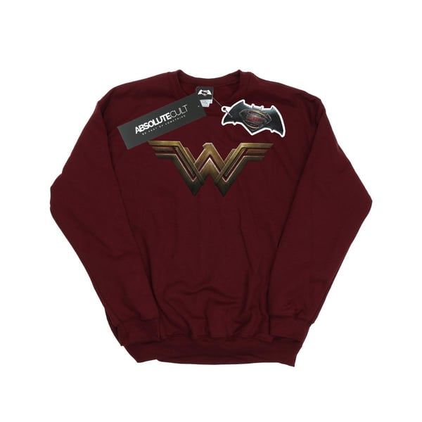 DC Comics Dam/Dam Wonder Woman Logotyp Tröja
