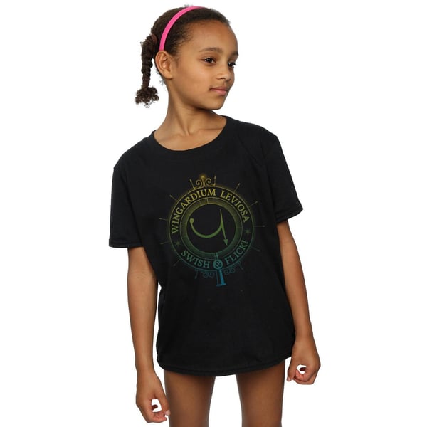 Harry Potter Girls Wingardium Leviosa Cotton T-Shirt