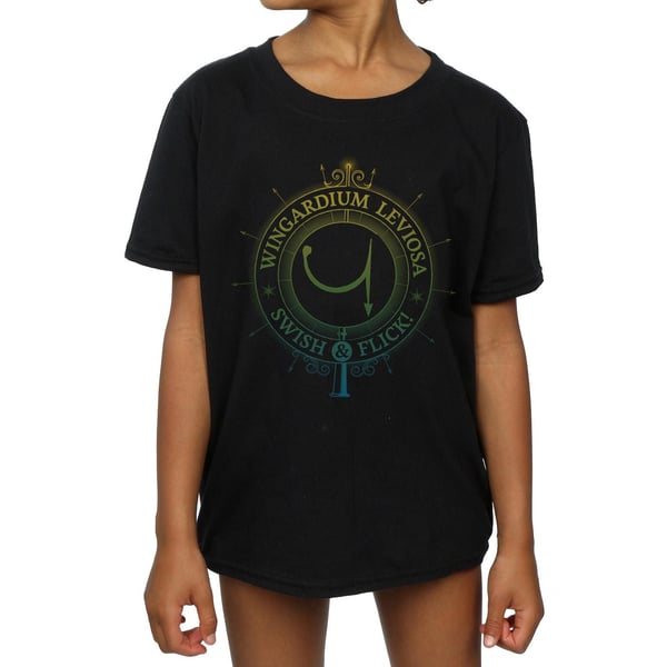 Harry Potter Girls Wingardium Leviosa Cotton T-Shirt