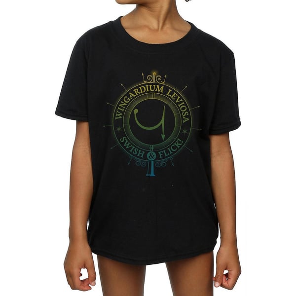 Harry Potter Girls Wingardium Leviosa Cotton T-Shirt